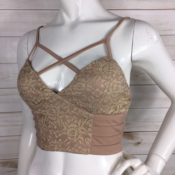 Alt. B Strappy Crop Top - Picture 3 of 8